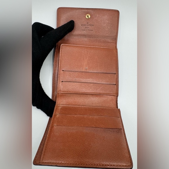 Louis Vuitton Brown Monogram Wallet | Fair Condition - Picture 10 of 12